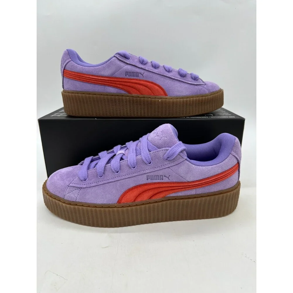 Puma Fenty Creeper Phatty Men's Size 14 Purple Suede Athletic Shoes 396403 03
